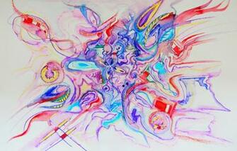 Wallpaper Oil Figure Pastel Markers Gouache Acrylic Gel
