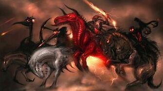 The Four Horsemen Wallpaper