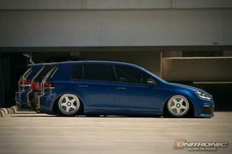 Slammed Golf R Wallpaper By Unitronic