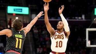 Collin Sexton Darius Garland Lead Cavaliers Past Hawks