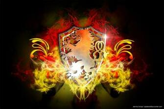 Gryffindor Grifinoria Stylized Coat Of Arms By Dixb2