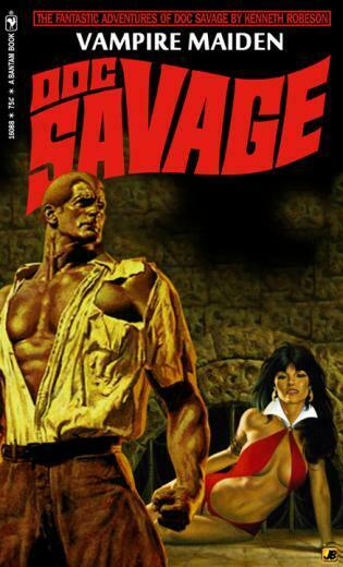 Doc Savage Vampirella Superhero Fan Art