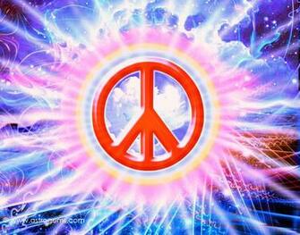 Colorful Peace Signs Background Ps52 Sign Image