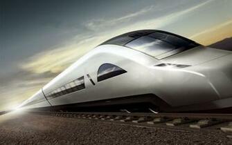 Bullet Train Artwork Wallpaper