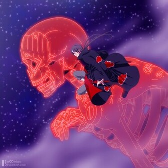 Itachi Uchiha Susanoo By Zeroooart