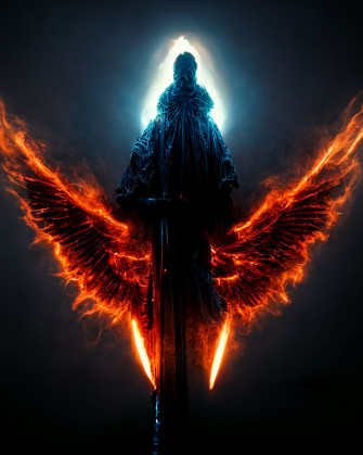 Fire Wings Wallpaper