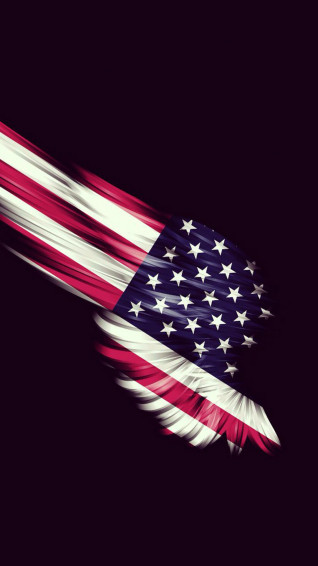 Cool American Flag iPhone Wallpaper