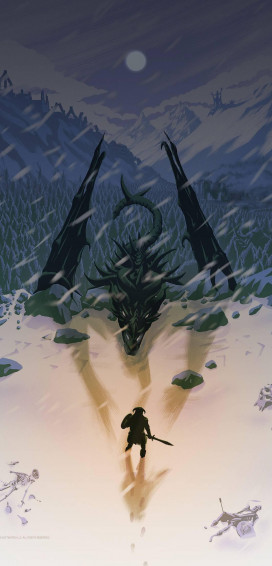 Skyrim iPhone Wallpaper