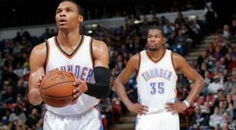 Kevin Durant And Russell Westbrook Wallpaper