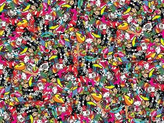 Sticker Bomb Dope Wallpaper