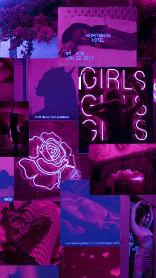 Wallpaper Aesthetic Purple