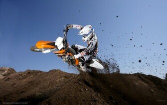 Wallpaper Ktm Motocross Sx F