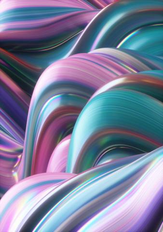 Pastels Light Waves On Pink Wallpaper Background Slime