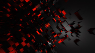 Red Abstract Wallpaper
