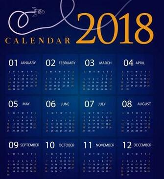 Calendar Design Dark Blue Decoration Spaceship Icon