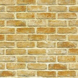 Home Self Adhesive Wallpaper Brick Light Brown