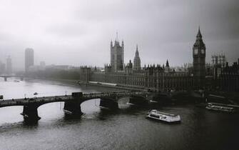 Cityscapes London Wallpaper Black White