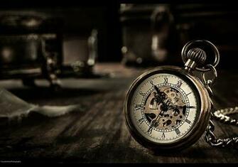 Pocket Watch Time Clock Bokeh Wallpaper Background