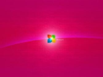 Pink Windows Wallpaper Stock Photos