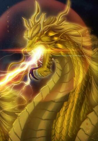 King Ghidorah Wallpaper Redesign By