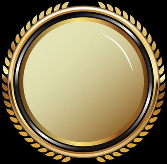Golden Badge Png Image Background Arts