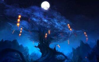 Mystical Tree Wallpaper HD