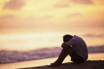Vector Sad Widescreen HD Art Wallpaper Sorrow Depression