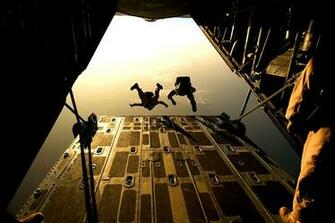 Air Force Para Rescue Jump High Resolution HD Wallpaper General
