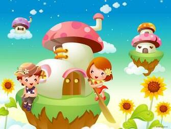Wallpaper Cartoon Children Games