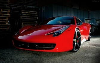 Vorsteiner Ferrari Italia Widescreen Exotic Car Wallpaper