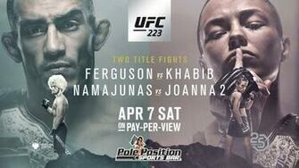 Ufc Ferguson Vs Khabib Namajunas Joanna No Cover At