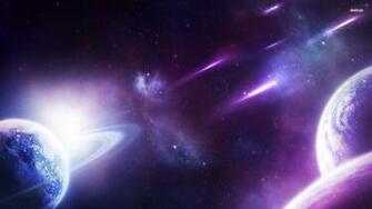 Purple Cosmos Wallpaper