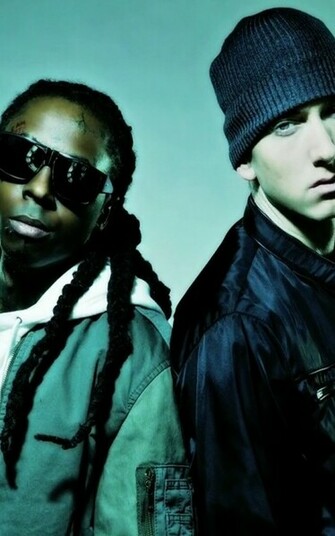 Lil Wayne And Eminem Rap Wallpaper