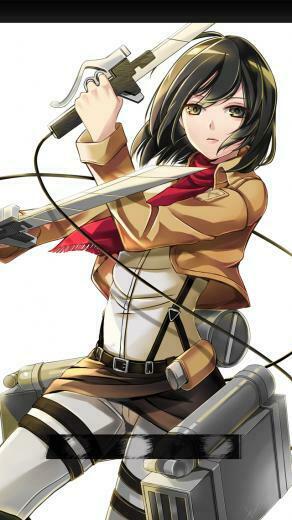 Attack On Titan iPhone 5s Lockscreen Wallpaper By Chchcheckit