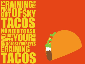 Raining Tacos Wallpaper By Maii1234