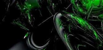 Black And Green Abstract HD Wallpaper Best