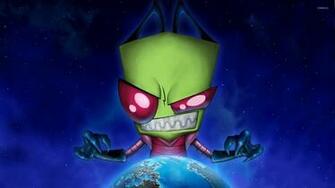 Zim Invader Wallpaper Cartoon