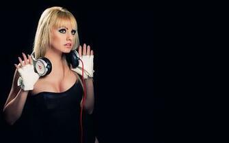 Beauty Girl Music Wallpaper HD Widescreen Your Pictionary