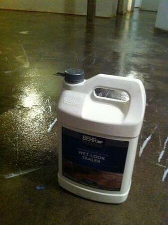 Wet Look Concrete Sealer Wallpaper HD