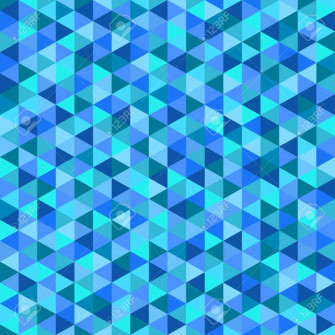 Blue Geometric Wallpaper