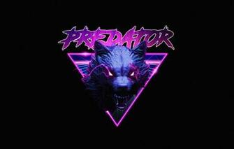 Wallpaper Style Mouth Background Wolf Face Predator