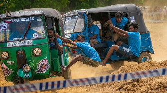 Three Wheeled Tuk Racing Is Real And Even Better Than It Sounds