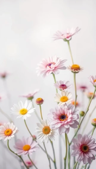 Aesthetic Flowers Simple Wallpaper