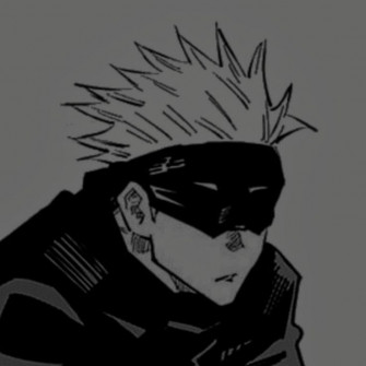 Gojo Satoru Anime Icon Pfp Manga Jujutsu Kaisen Dark Guys