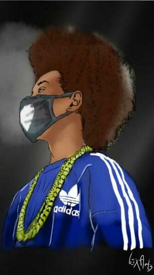 Theo Shmateo Toon By 6ixarts