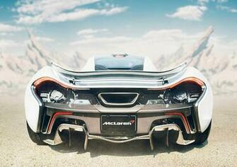 Photo Mclaren P1 Hypercar Back Automobile