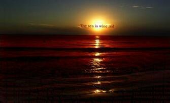 Wallpaper Its Made To Fit The A Song Thats Says Sea Is Wine Red