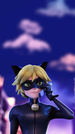 Cute Cat Noir Wallpaper