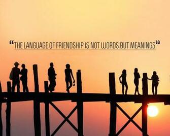 Best For Lovely Friendship Quotes HD Wallpaper
