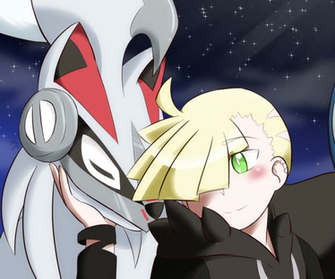 Riku114 Afbeeldingen Gladion And Silvally Pokemon HD Achtergrond
